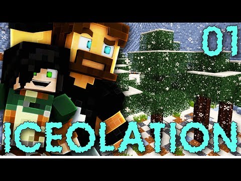 NON MORIRE CONGELATO! NUOVA AVVENTURA TRA I GHIACCI! - E01 - Minecraft Iceolation [ITA] w/ErenBlaze
