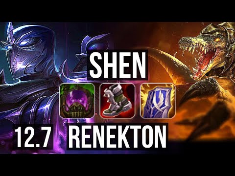 SHEN vs RENEKTON (TOP) | 6/1/19, 700+ games | NA Master | 12.7