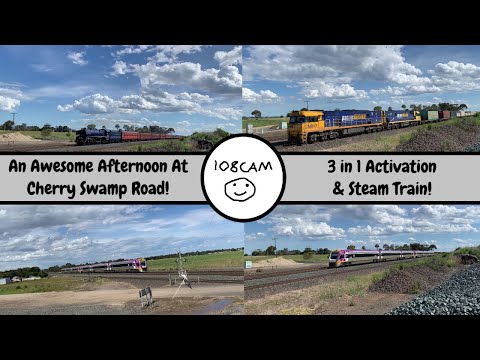 An Awesome Afternoon At Cherry Swamp Road! 3 in 1 Activation & Steam Train!