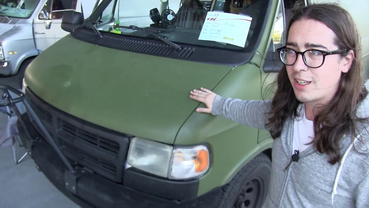 Living in a Van. 1994 Dodge B250. Oscar.