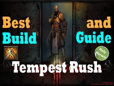 Diablo 3 Best Monk Build and Guide to Tempest Rush (Patch 2.11 RoS)