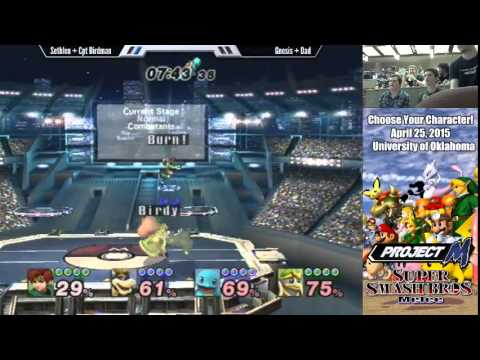 FX_DFW Sethlon + Cpt. Birdman VS Gnosis + Dad - Project M Doubles at Choose Your Character!