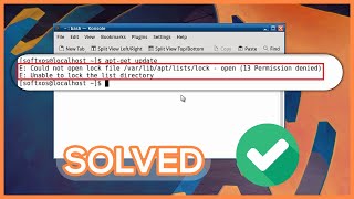 How to Solve E: Could not open lock file /var/lib/apt/lists/lock - open (13: Permission denied)