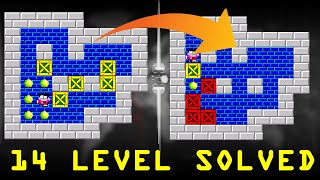 Sokoban level 14  solved !!!!! || Kids Gamer || Sokoban