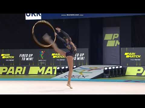 Vlada NICOLCHENKO (UKR) Hoop AA - European Championships Kyiv 2020