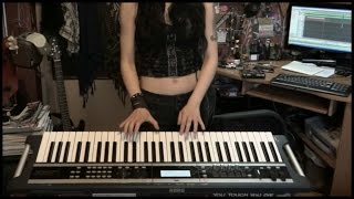 Symphony X - Orion The Hunter - keyboard solo cover by Hooda