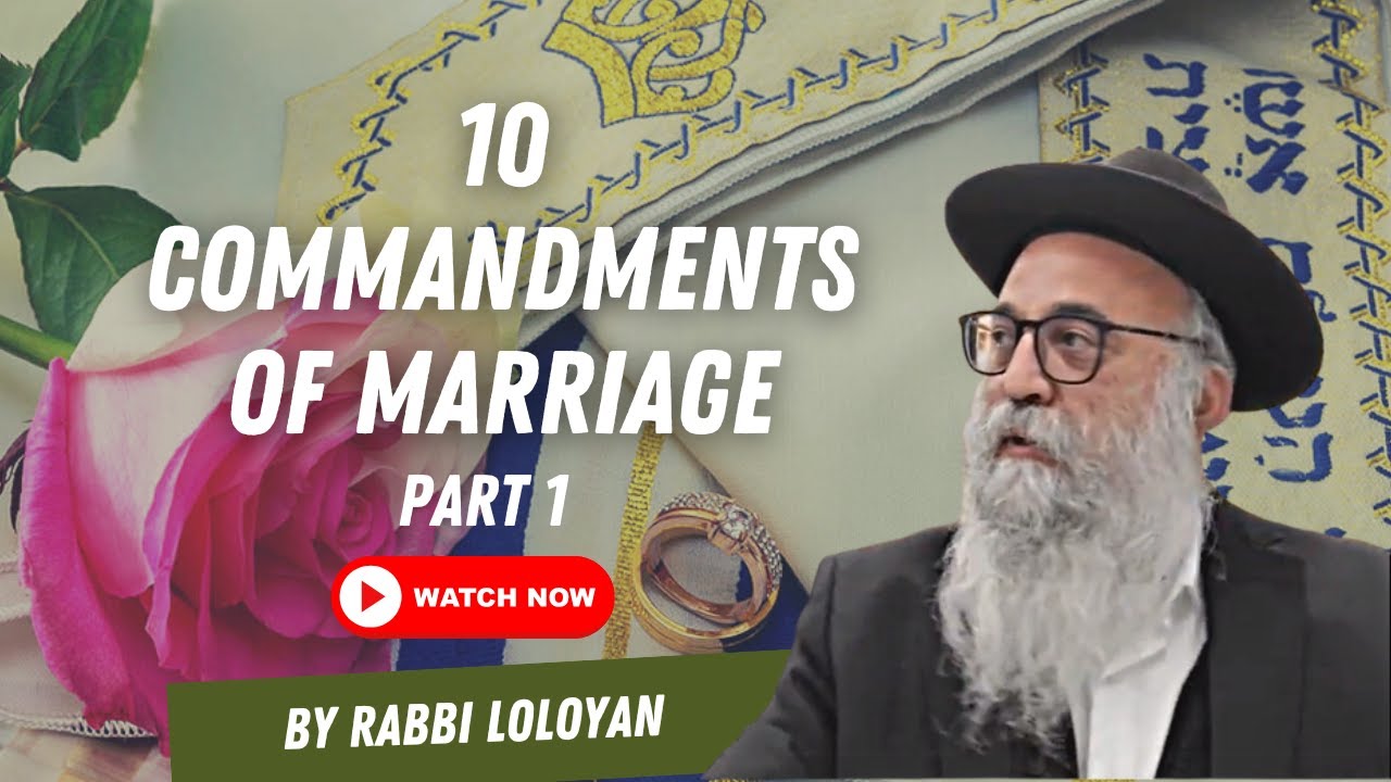 The 10 Commandments of Marriage Part 1