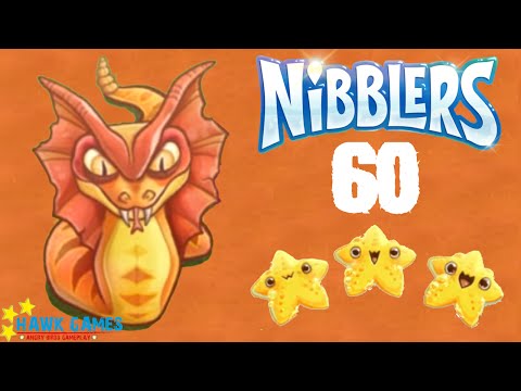 Fruit Nibblers Level 60 BOSS - 3 Stars Walkthrough, No Boosters