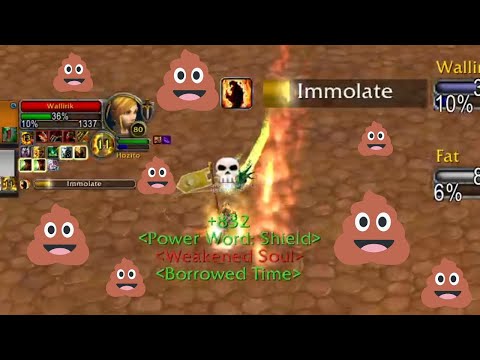 Destruction warlock is SO STRONG - I raged quit last game :(