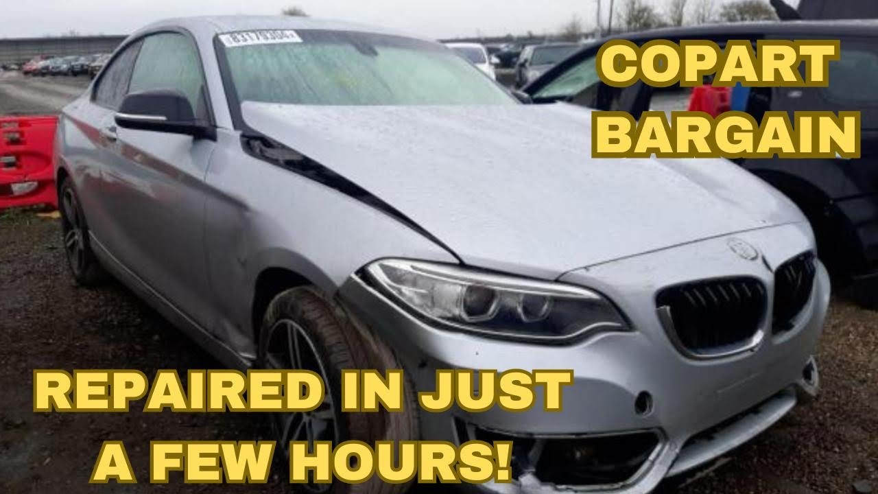 I BOUGHT A CHEAP CRASHED BMW AND REBUILT IT IN 1 DAY
