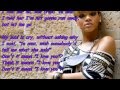 Rihanna - Te Amo - LYRICS 