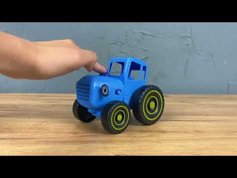 Игрушка синий трактор TK 11203 "TK Group", музыкальная, 15х10х12 см - фото 1 - id-p1980076480