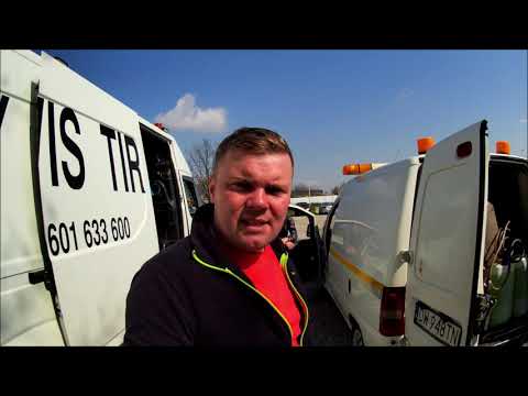 Volvo FH16 Euro6 750 8X4 water pump replacement A2 motorway near Warsaw schwertransporte LKW