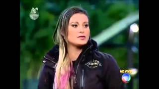 [HD] Andressa Urach detonando a Barbara Evans - A FAZENDA (17/08/2013)