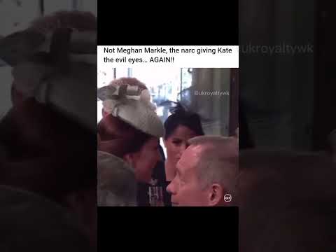 EVIL EYE! Meg Show Her Jealous To Kate: She Lust Will #meghan #evil