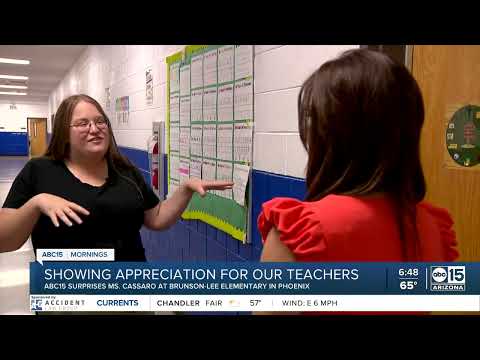 'Abbott Elementary' helps ABC15 honor an outstanding Phoenix teacher and her students
