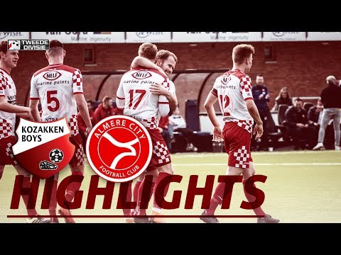 Highlights Kozakken Boys - Jong Almere City 18/19 - Kozakken Boys TV