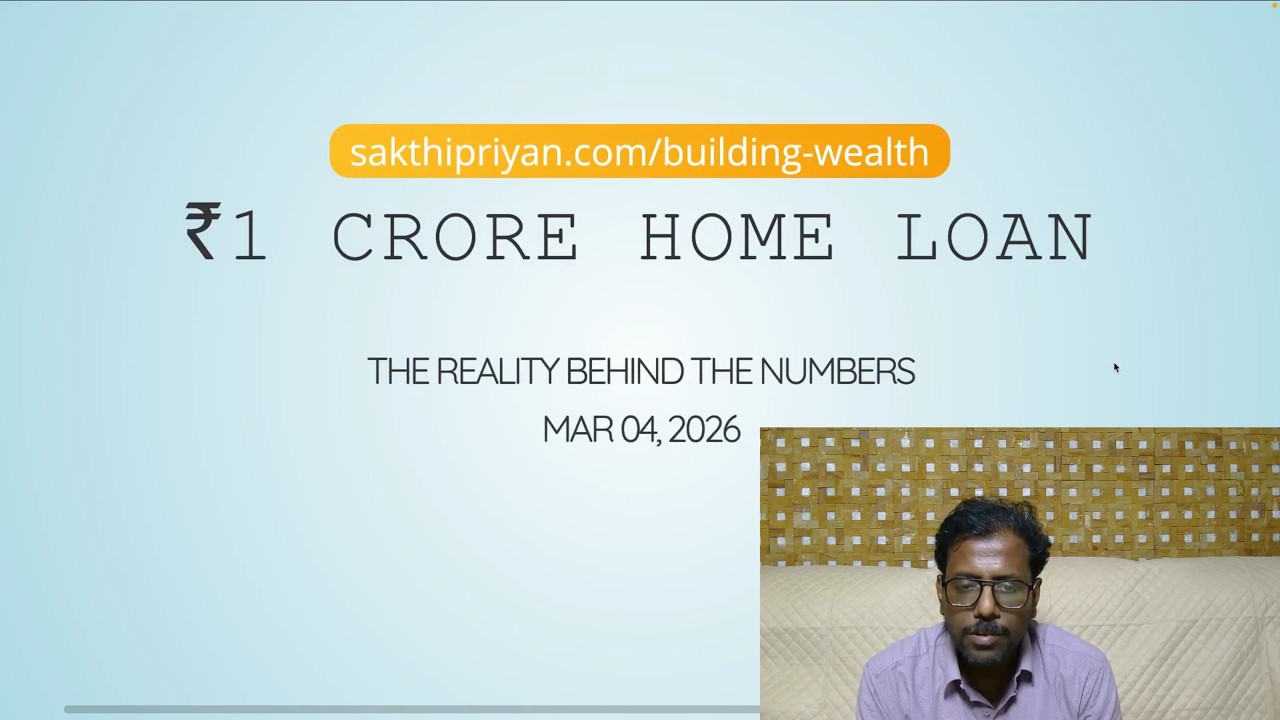 ₹1 Crore Home Loan — The Reality (Nominal vs Real Cost)