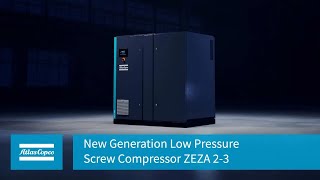 Kompresor Angin Screw Atlas Copco ZE & ZA Tekanan Rendah