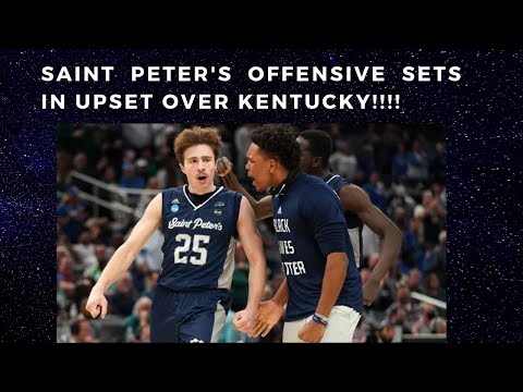 Saint Peter's Offensive Sets in Huge Upset Over Kentucky!!