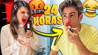 24 HORAS IMITANDO A MI AMIGA !!! BROMA PESADA