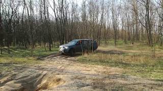 L200 Tire Continental cross contact AT On the sand