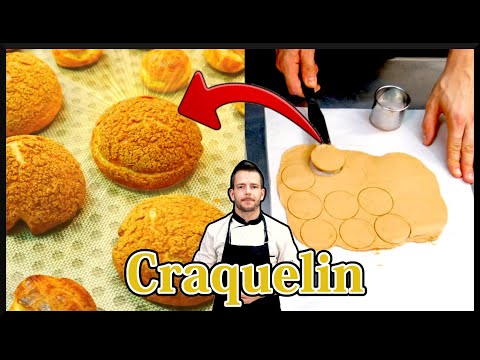 RECETTE CRAQUELIN (Couche croustillante sur les choux)