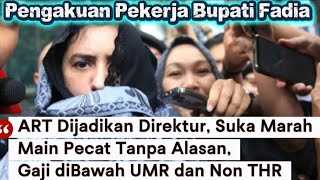 Download lagu Shocking Confession of Regent Fadia's Worker | Not Understanding the Law Because She's Just a Sin... mp3