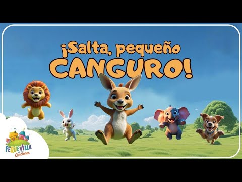 ¡Salta, Pequeño Canguro! 🦘🎶 ¡La Canción más Divertida para Saltar y Bailar! | Canción Infantil