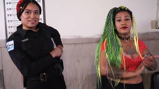 women handcuffed