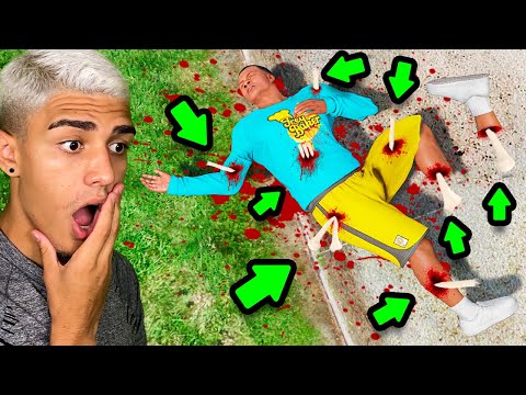 CONSIGO QUEBRAR TODOS OS OSSOS DO FRANKLIN no GTA 5?!