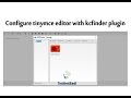 Configure Tinymce Editor With Kcfinder Plugin
