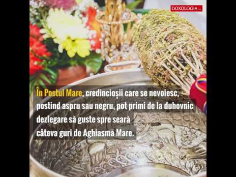 Cum se folosește Aghiasma Mare?