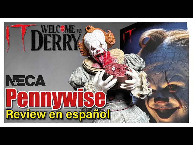Vídeo relacionado con McFarlane Toys - Pennywise (Welcome to Derry) Figura Posada de 6 Pulgadas Etiqueta Dorada