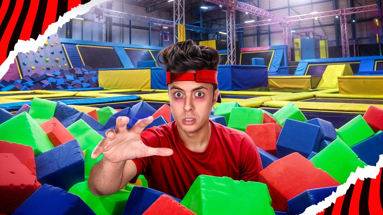 24 HORAS NO PARQUE DE CAMA ELÁSTICA DA ELO!