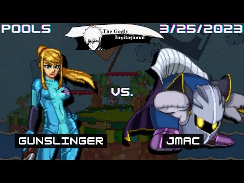 gunslinger (ZSS) vs. jmac (MK) - SSF2 Pools - The Godly Invitational