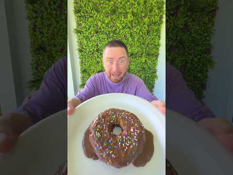 How to Cover a Donut with Chocolate 😳🍩🤣 #shorts #khamitovy #martaandrustam