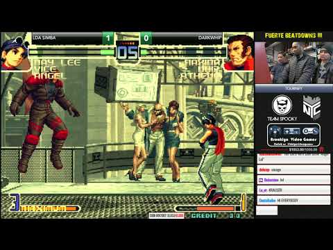 KOF2002 Winners Finals LDA Simba vs Darkwhip @ Fuerte Beatdowns III - [1080p/60fps]