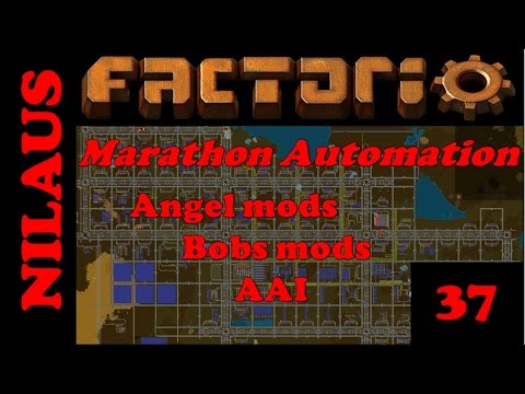 Factorio - Marathon Automation - E37 - Get to work Nanobots