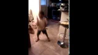 Andrew and CJ dance to Treat Em Right