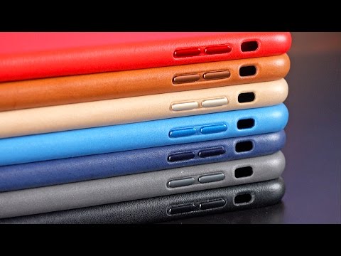Apple Iphone 7 & 7 Plus Leather Case: Review (All Colors)
