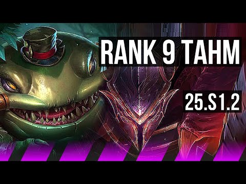 TAHM KENCH & Ezreal vs PANTHEON & Jinx (SUP) | Rank 9 Tahm | NA Challenger | 25.S1.2