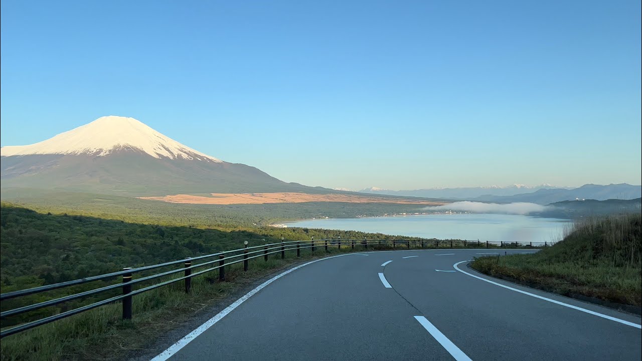 [ Driving Japan ] Go to Mount Fuji and the lakes around it. Enjoy the Mt. Fuji every angle.　富士山ドライブ