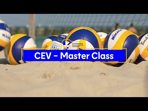 CEV Beach Volleyball Masterclass  | Stéphane Canet - Chapter 3 DEFENSE