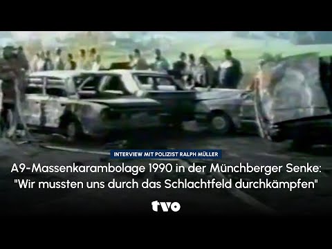 A9 pile-up 1990 - Münchberger Senke: "We had to fight our way through the battlefield"