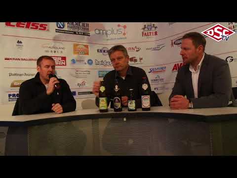 Pressekonferenz Deggendorfer SC - ERC Sonthofen 26.11.2017