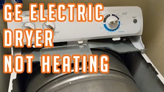 GE Electric Dryer Not Heating