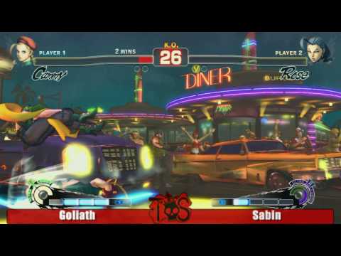GUARD CRUSH!! 6-9-2010 SSF4 Singles: Goliath vs Sabin