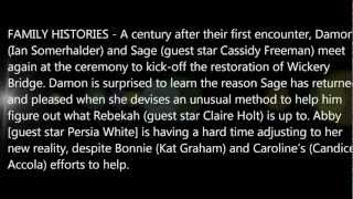 The Vampire Diaries - Episode 3.17 - Break on Through - Official Synopsis video