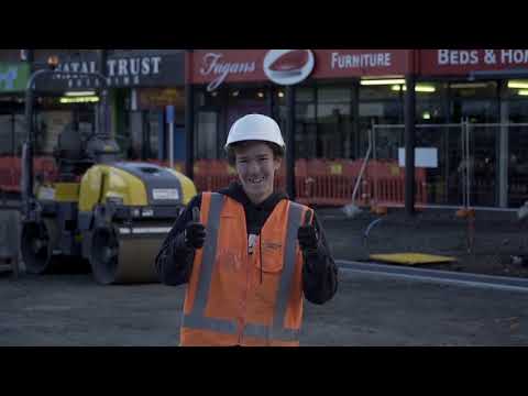 Atualização do centro da cidade de Whitianga, junho de 2018